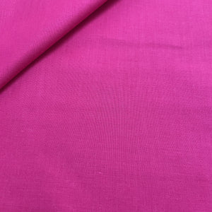 Premium Hot Pink Solid Cotton Mulmul Fabric