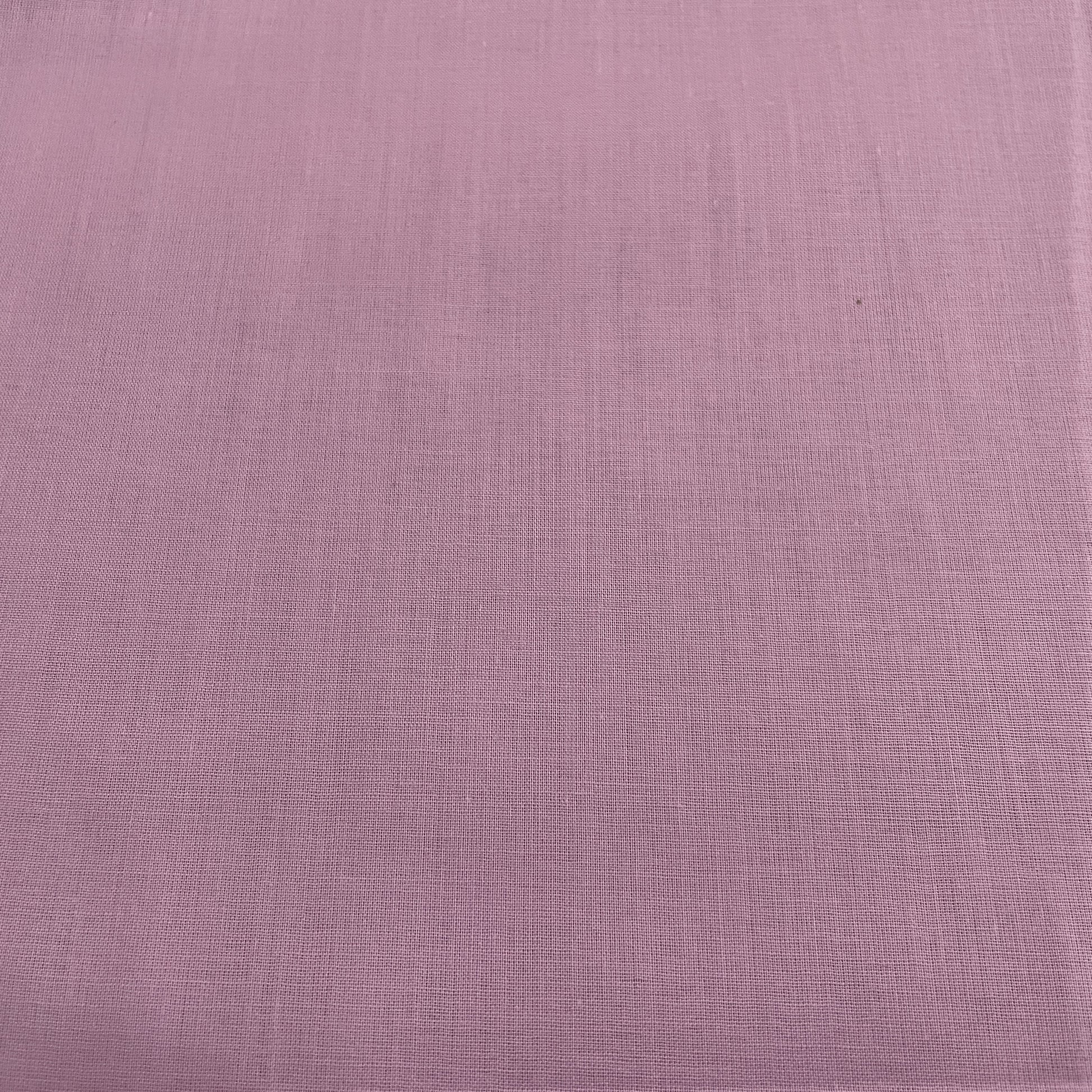 Pink Solid Cotton Mulmul Fabric
