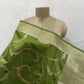 Premium Green Floral Print Banarsi Jacquard Dupatta
