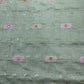 Premium Orange Floral Print Banarsi Jacquard Dupatta