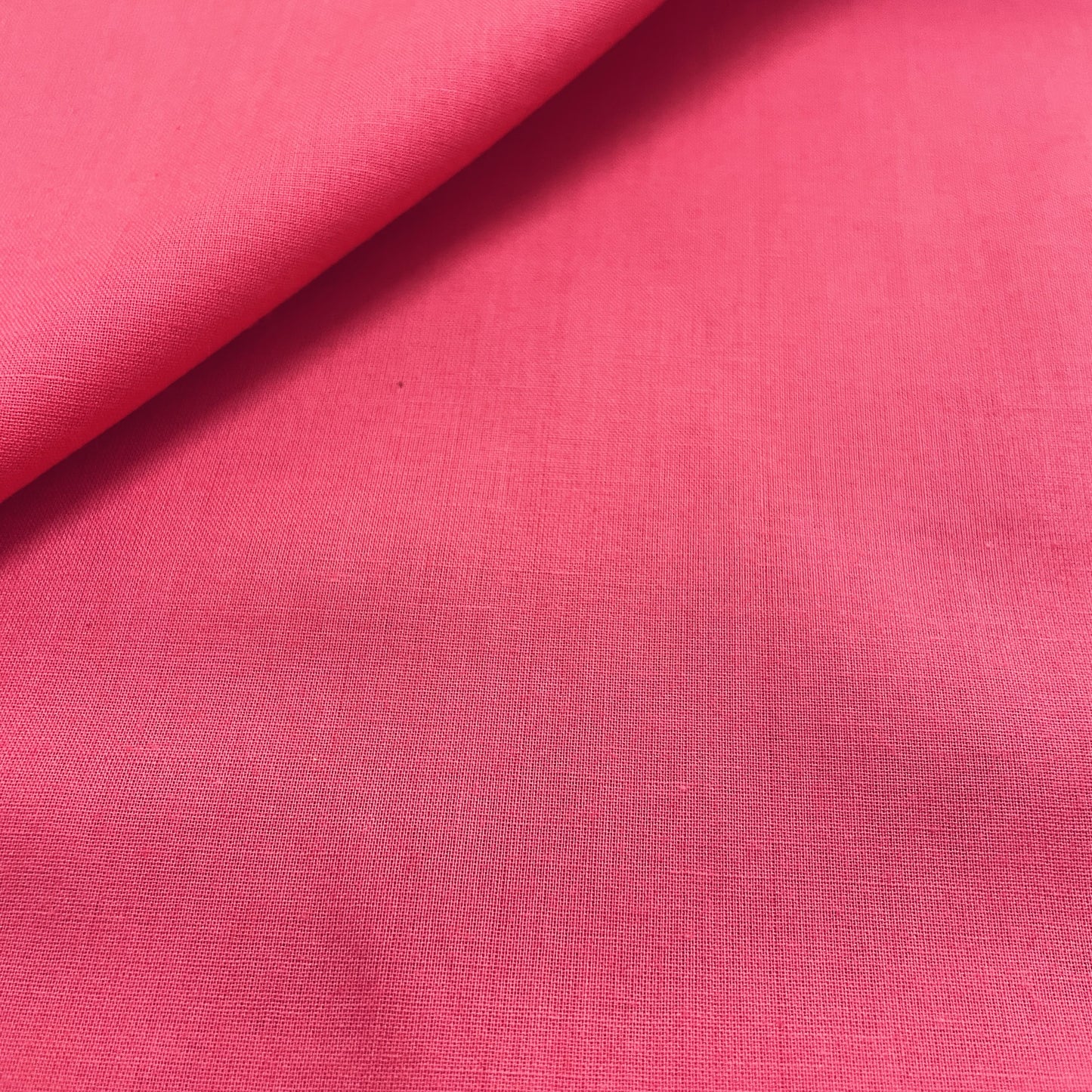 Premium Pink Solid Cotton Mulmul Fabric