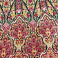 Yellow Red Tropical Print Viscose Muslin Fabric