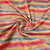 Premium Pink Stripe Print Cotton Crochet Fabric