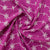 Purple White Embroidery Cotton Schiffli Fabric - TradeUNO