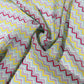 Sage Green chivon Print Georgette Fabric