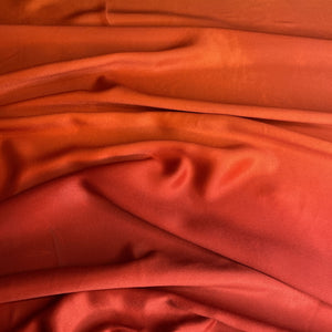 Exclusive Orange Ombre Gucci Satin Fabric