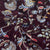 Classic Maroon Floral Sequence Embroidery Velvet Fabric