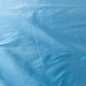 Sky Blue Solid Silk Taffeta Fabric - TradeUNO