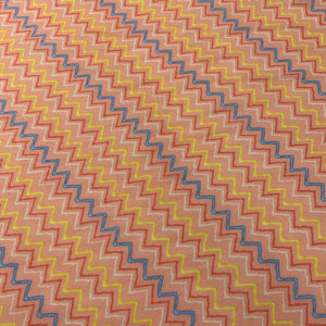 Orange Chivon Print Georgette Fabric