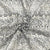 Classic Grey Floral Pearl Embroidery Chantilly Net Fabric