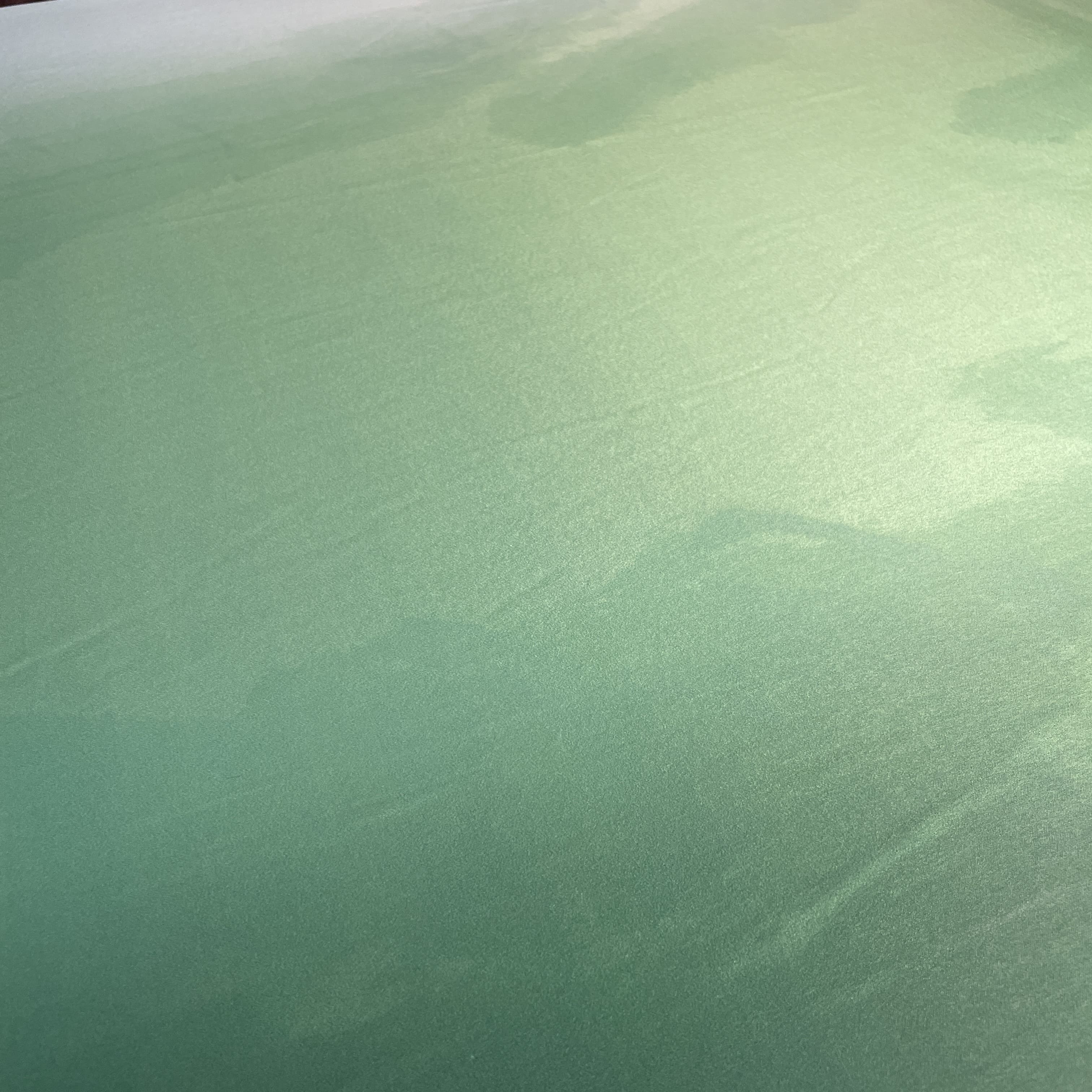 Exclusive Green Ombre Gucci Satin Fabric