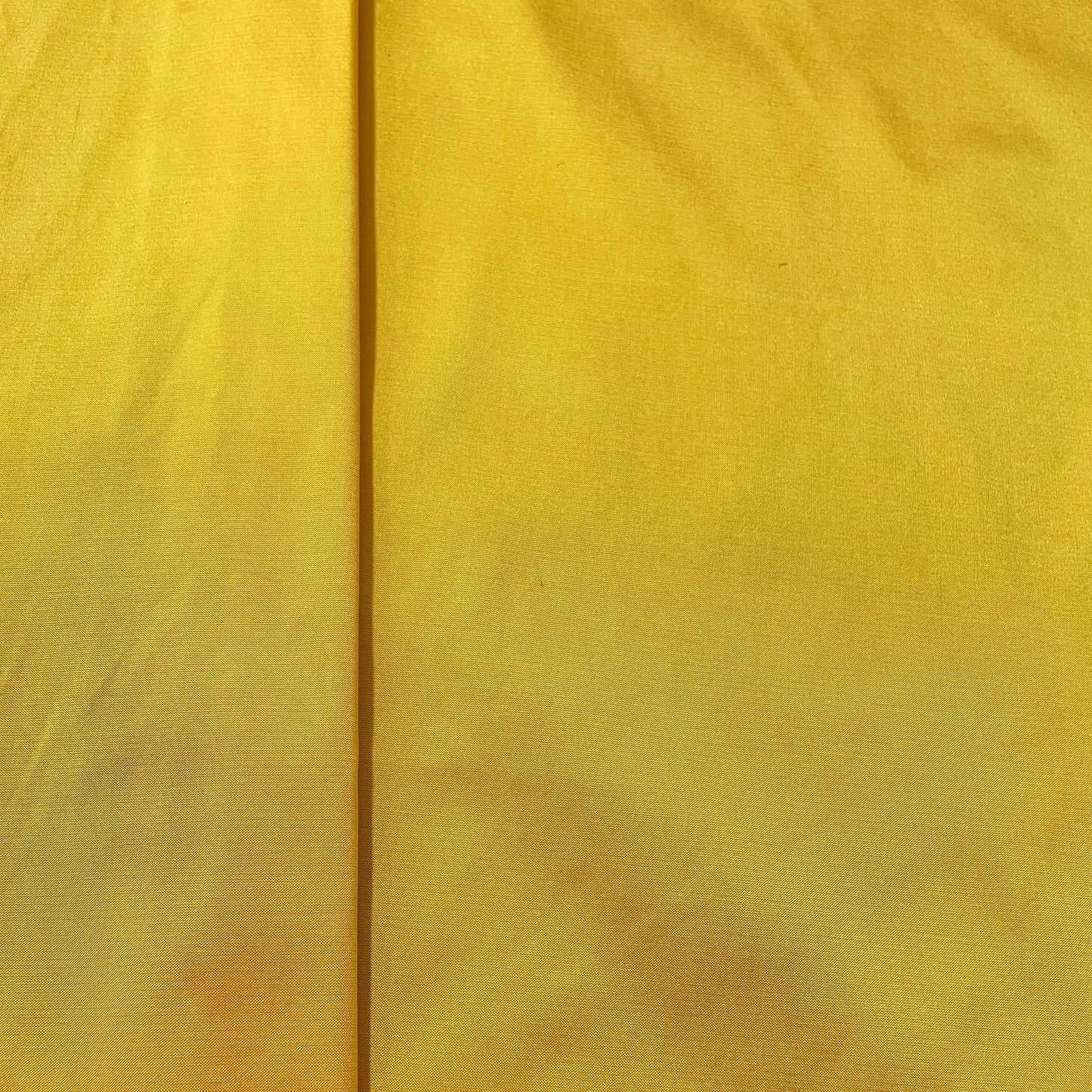 Mustard Solid Silk Taffeta Fabric