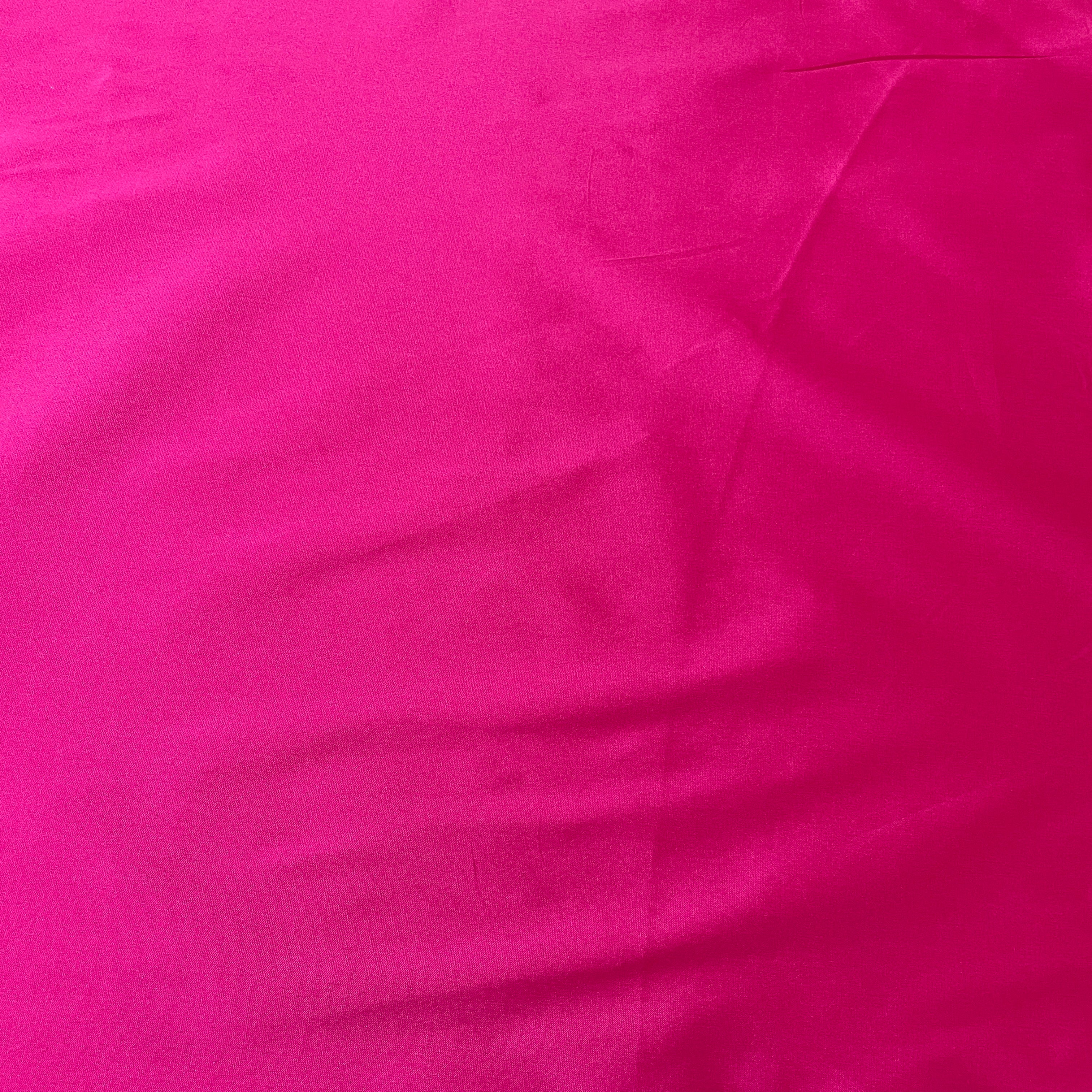 Magenta Solid Silk Taffeta Fabric - TradeUNO