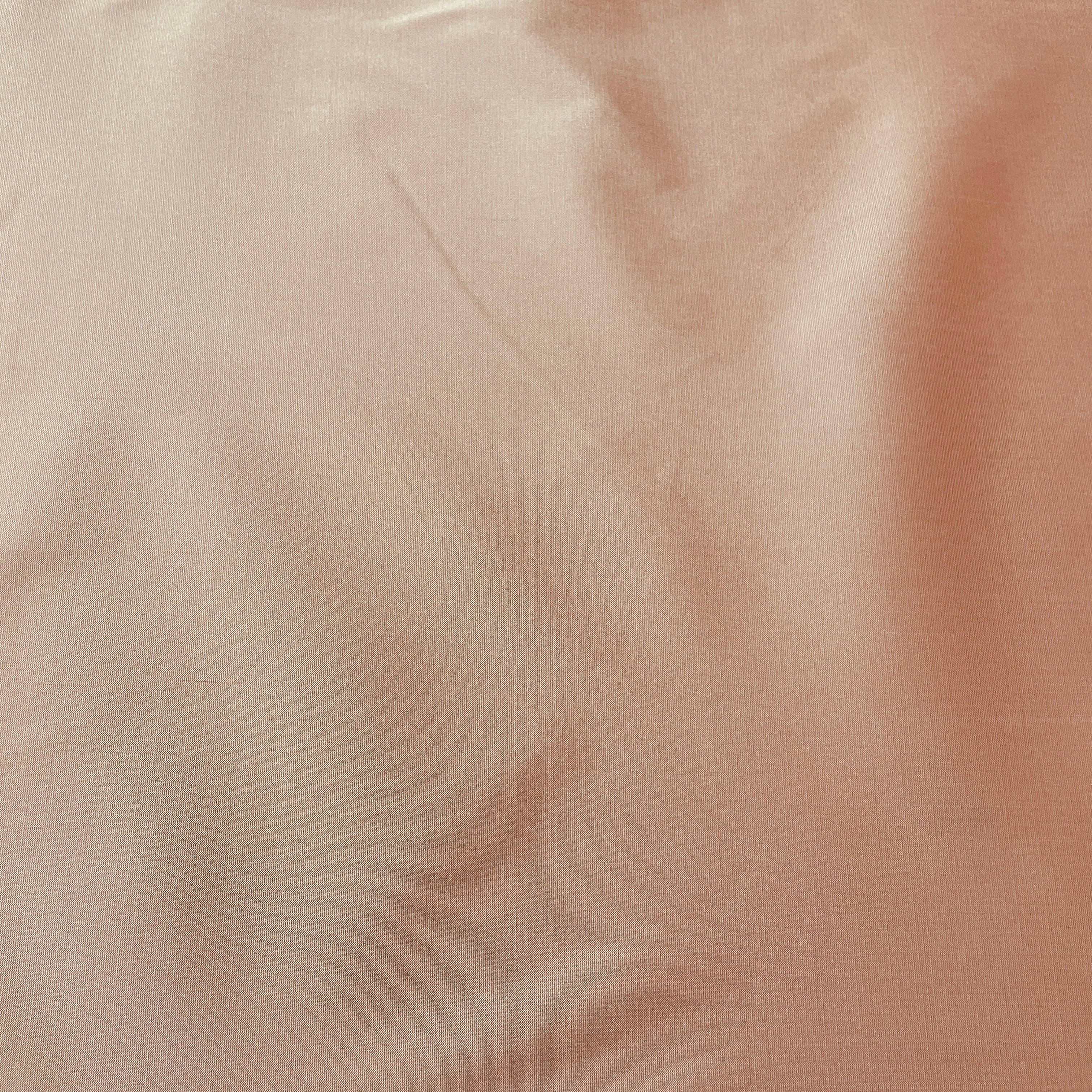 Peach Pink Solid Silk Taffeta Fabric - TradeUNO