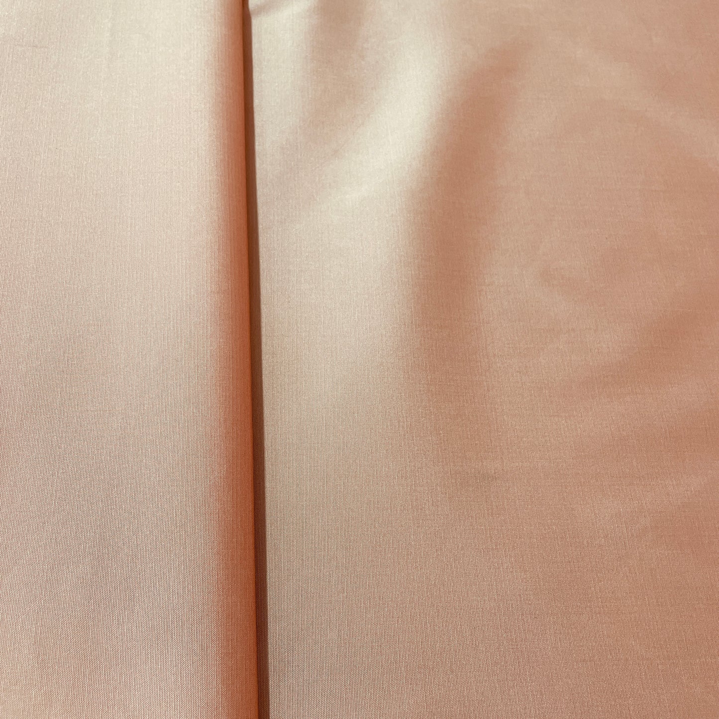 Peach Pink Solid Silk Taffeta Fabric