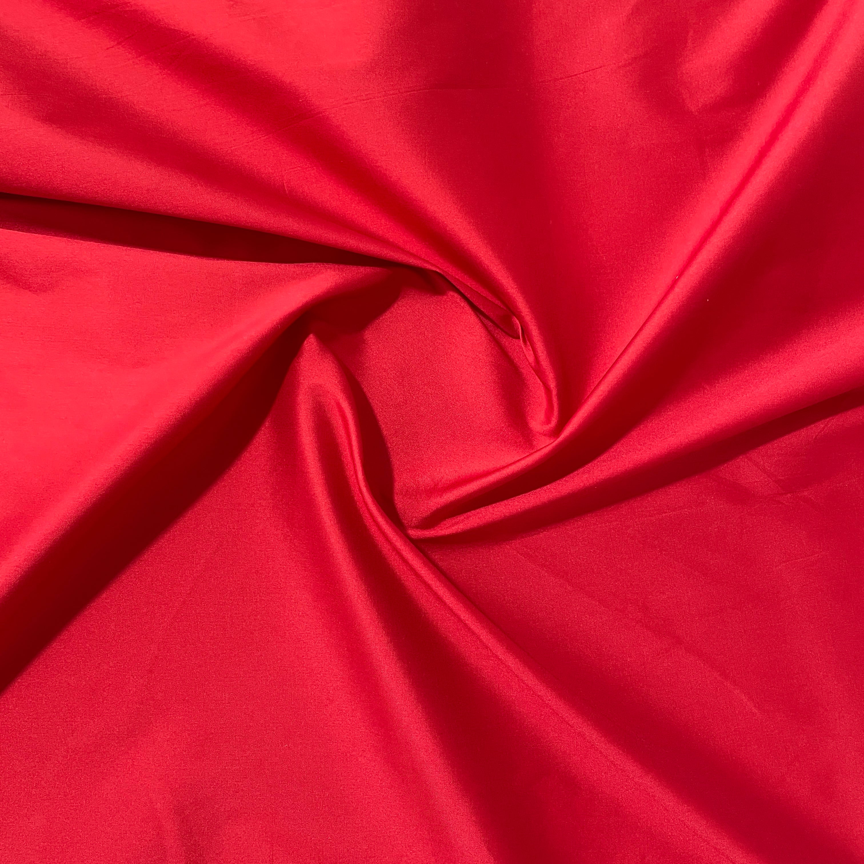 Buy Red Solid Silk Taffeta Fabric Online – TradeUNO Fabrics