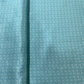 Sea Blue Geomatrical Print Modal Satin Fabric