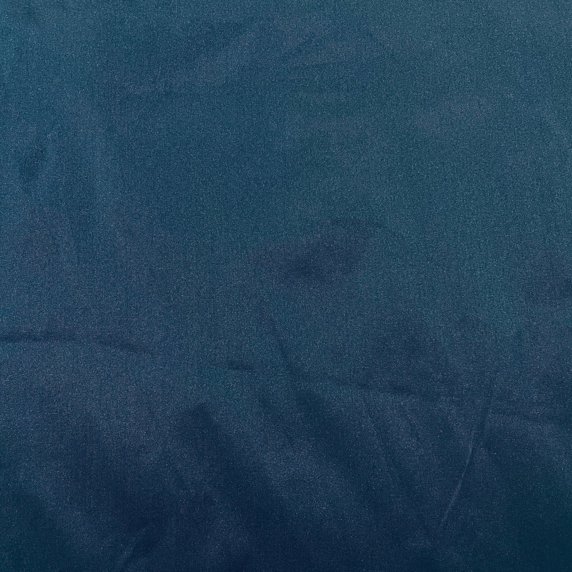 Navy Blue Solid Silk Taffeta Fabric - TradeUNO