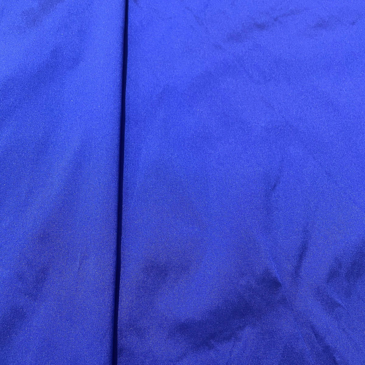 Navy Blue Solid Silk Taffeta Fabric - TradeUNO