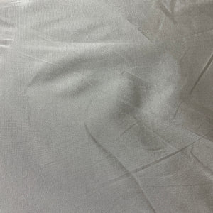 Grey Solid Silk Taffeta Fabric - TradeUNO