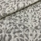 Premium  White Grey Abstract Dobby Embroidery Cotton Fabric