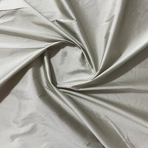Grey Solid Silk Taffeta Fabric - TradeUNO