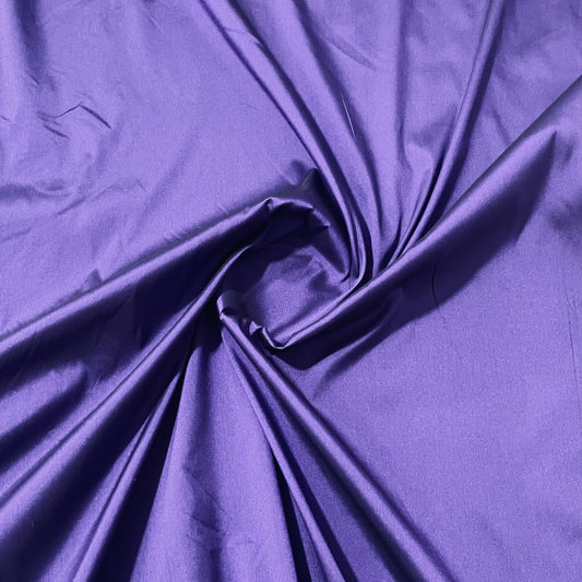 Purple Solid Silk Taffeta Fabric
