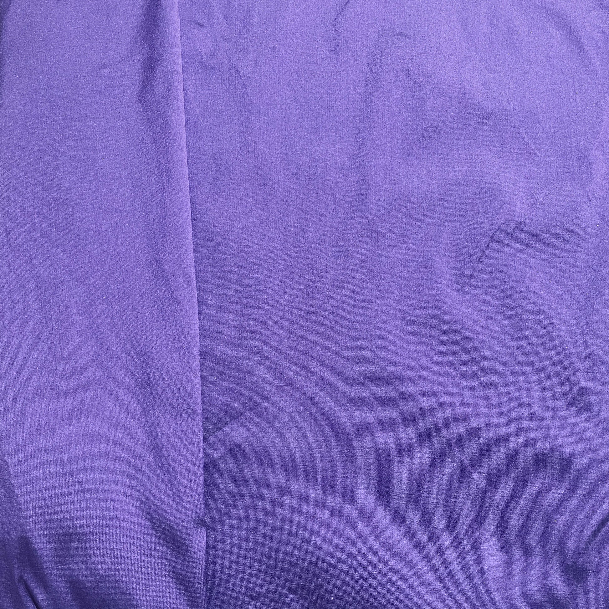 Purple Solid Silk Taffeta Fabric - TradeUNO