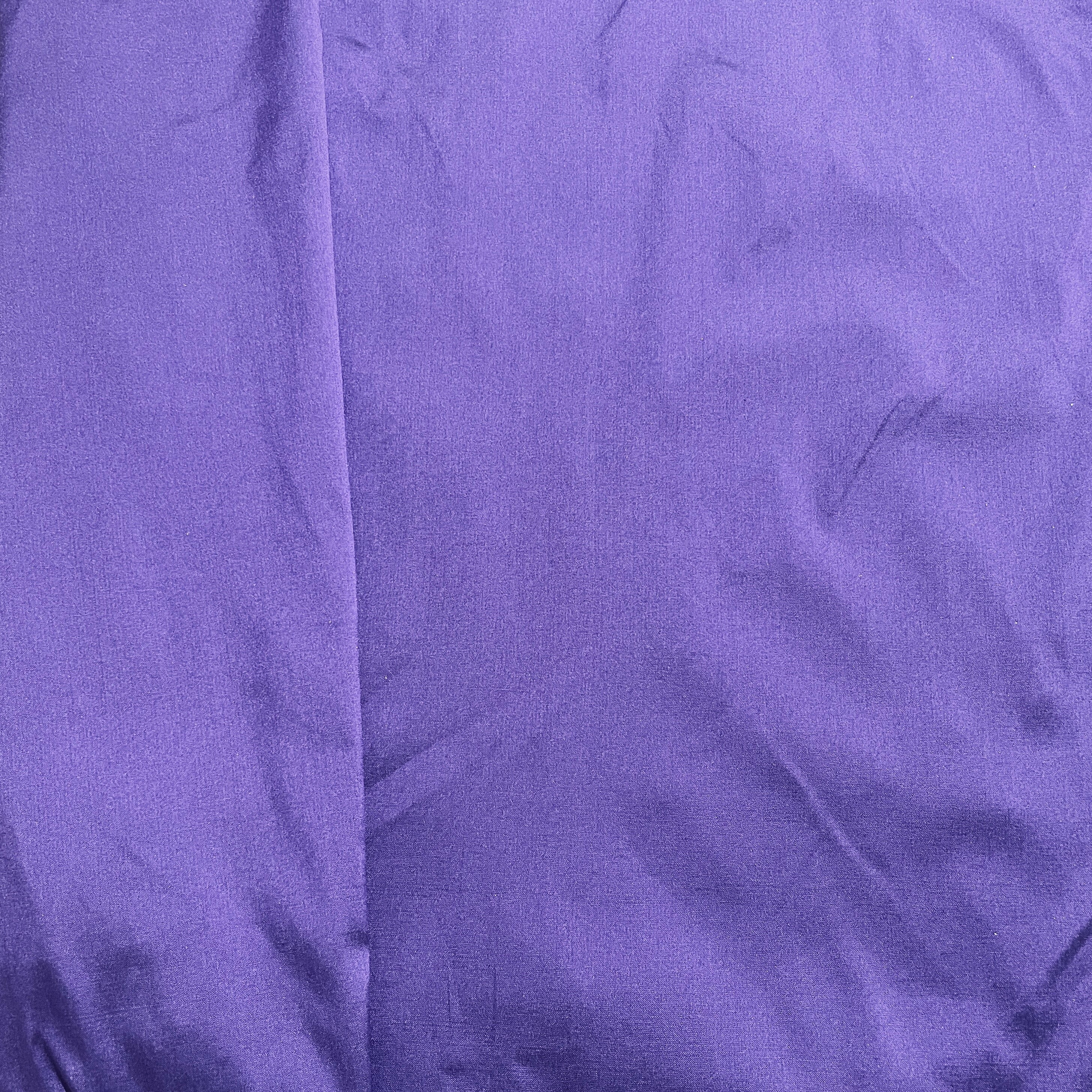 Purple Solid Silk Taffeta Fabric - TradeUNO