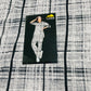 Black Embrossed Satin Fabric - TradeUNO