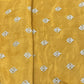 Classic Mustard Yellow Floral Buti Zari Embroidery Tissue Organza Fabric