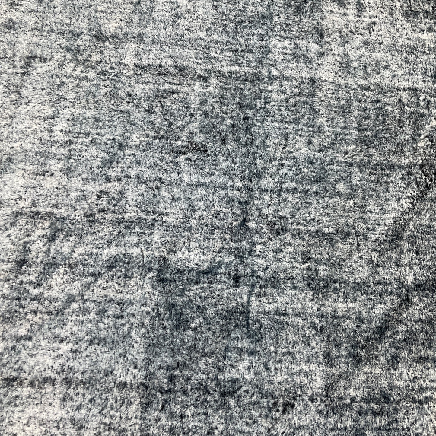 Black & Grey Solid Fur Fabric - TradeUNO