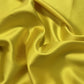 Yellow Solid Celina Satin Fabric