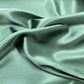 Green Solid Celina Satin Fabric