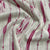 OffWhite Pink Ikkat Dobby Embroidery Dyeable Cotton Fabric