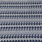 Classic Blue Floral Pearl Embroidery Crochet Fabric 