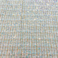 Yellow Check Sequence Embroidery Tweed Fabric - TradeUNO