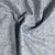 Blue Geometrical Thread Embroidery Linen Fabric