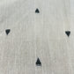 Premium OffWhite Geometrical Buti Dobby Embroidery Dyeable Cotton Fabric