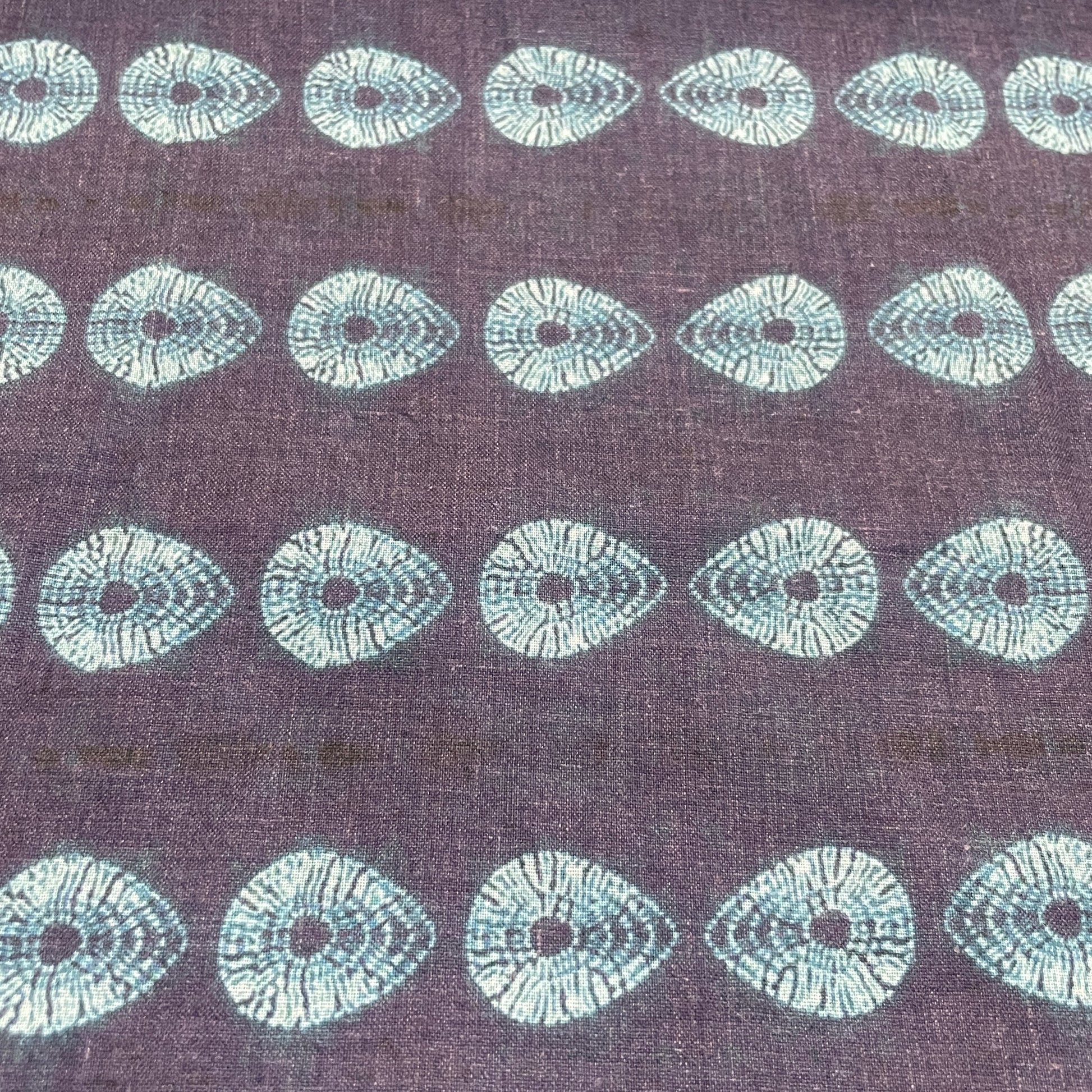 Premium Royal Blue Batik Print Cotton Fabric