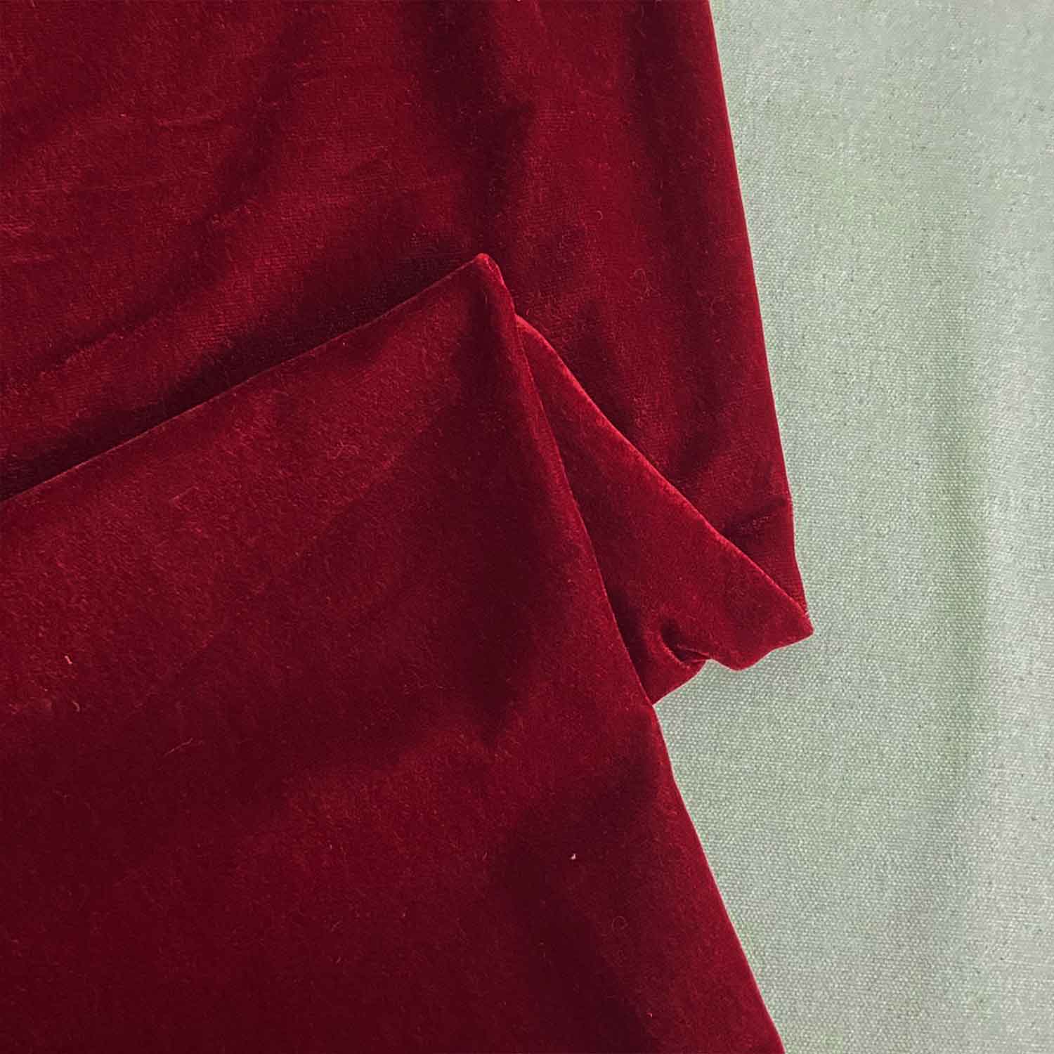 Maroon Solid Micro Velvet 9000 MSMR-27854