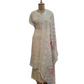 Multicolor Floral Foil Suit Set With Dupatta - TradeUNO