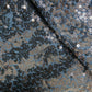 Premium Navy Blue Sequins Embroidery Net Fabric