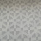 Grey & White Geometrical Cotton Dobby Fabric 12043