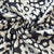 Black Batik Print Pure Cotton Fabric 16787