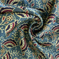Green Ajrakh Print Mashru Silk Fabric 20818