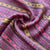 Wine Multicolor Stripes Modal Satin Fabric 20869