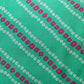 Green Bandhani Print Gaji Silk Fabric 17535