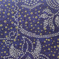 Blue Bandhani Print Gaji Silk Fabric 20344