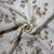 Light Yellow with brown floral Rayon Fabric 5428